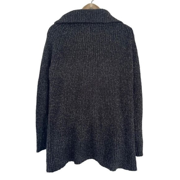 Denim & Supply Ralph Lauren Woman's Sz S Black Cowl Neck Knit Pullover Sweater - Picture 3 of 7